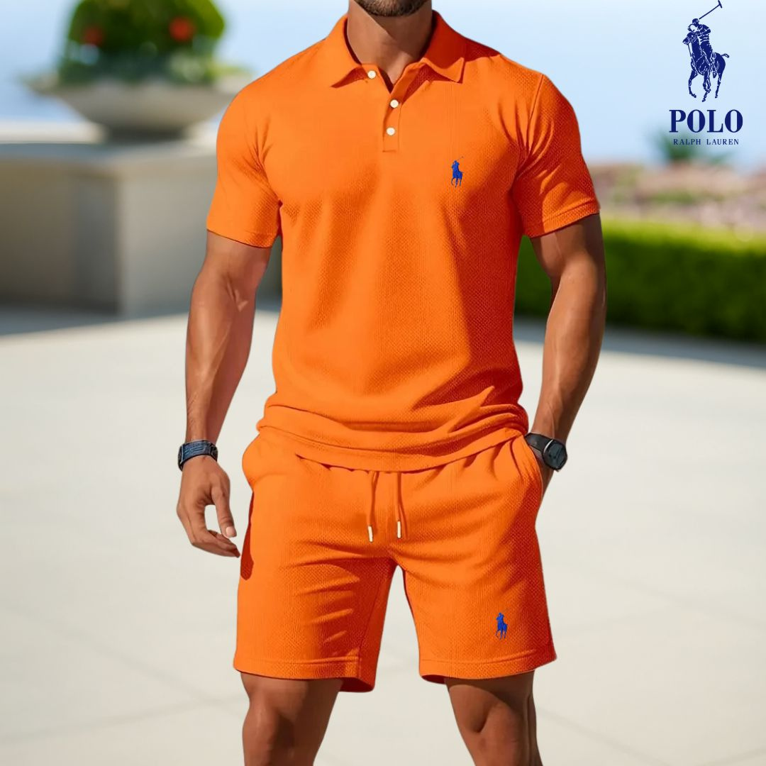 RL™ | Completo Estivo Uomo - Polo & Shorts Premium