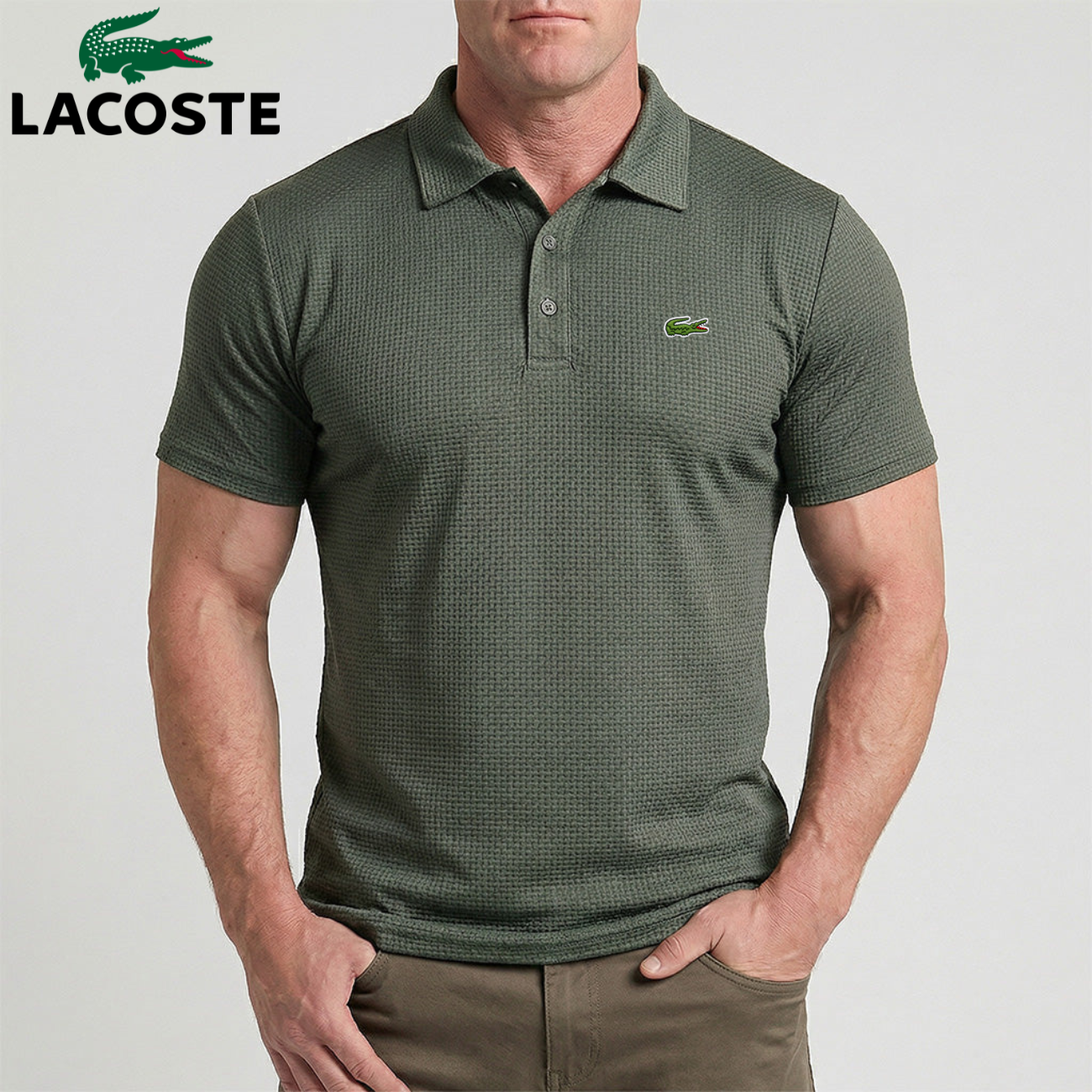 LC | Men's Tech Waffle Polo