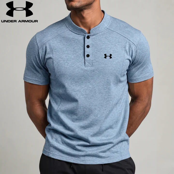UA™ | Kinetic Performance Henley T-Shirt