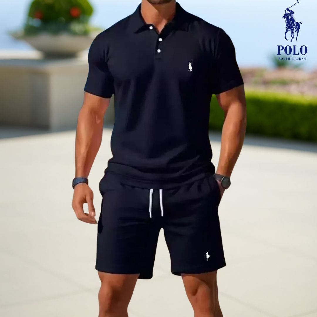 RL™ | Completo Estivo Uomo - Polo & Shorts Premium