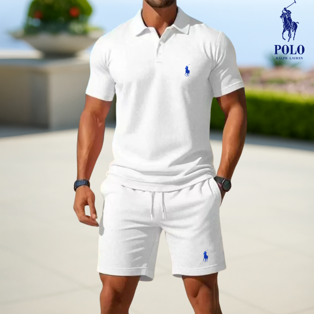 RL™ | Completo Estivo Uomo - Polo & Shorts Premium