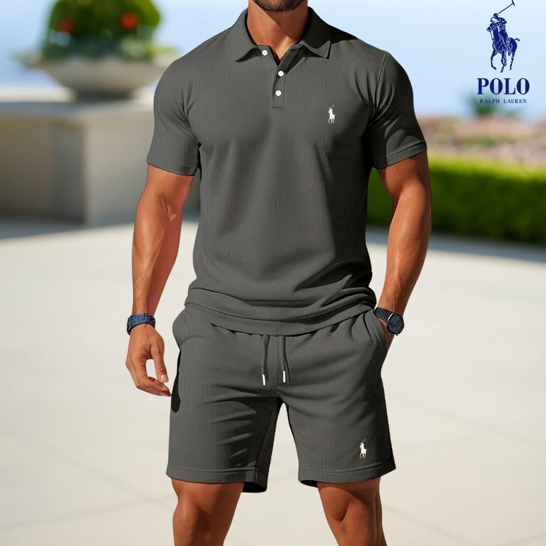RL™ | Completo Estivo Uomo - Polo & Shorts Premium