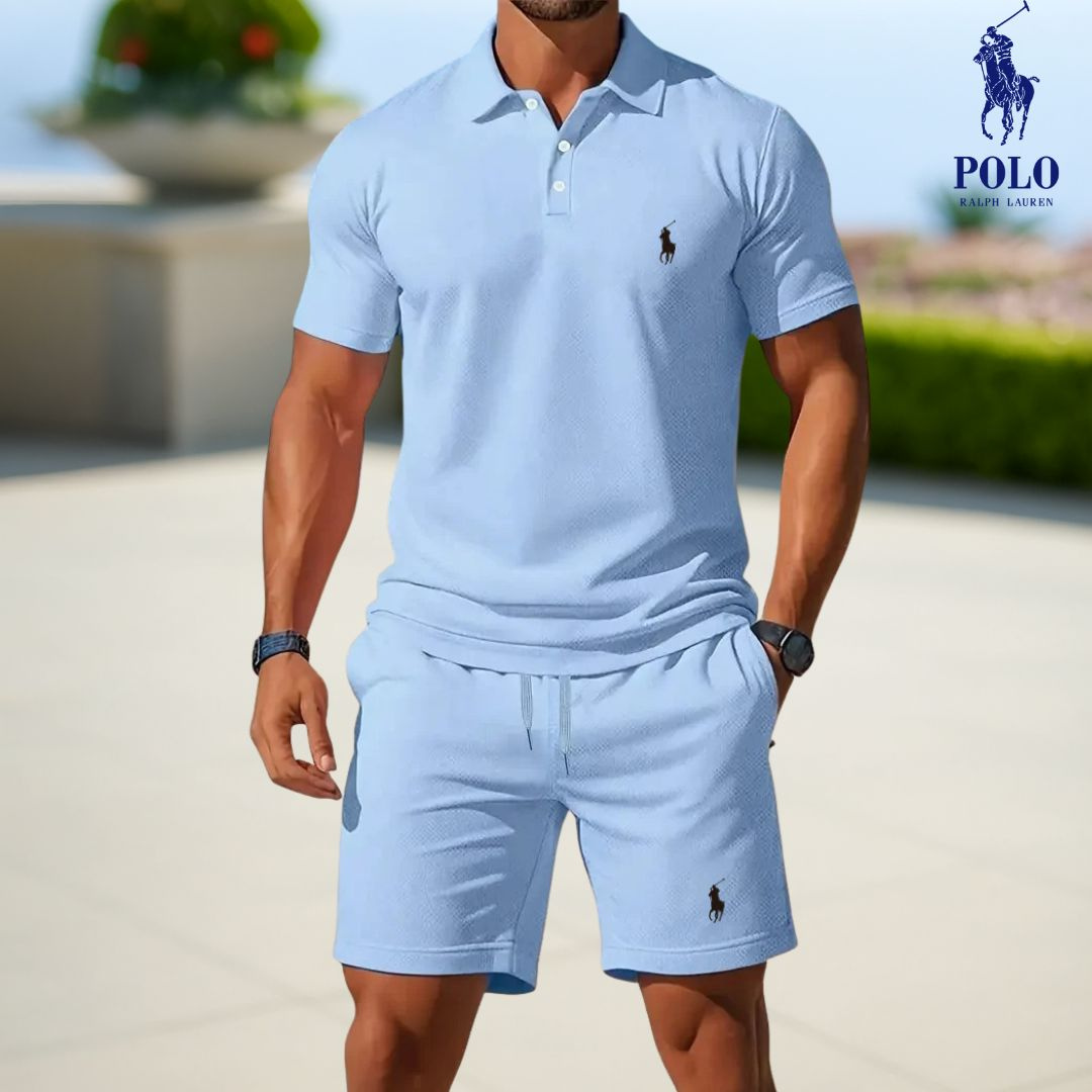 RL™ | Completo Estivo Uomo - Polo & Shorts Premium