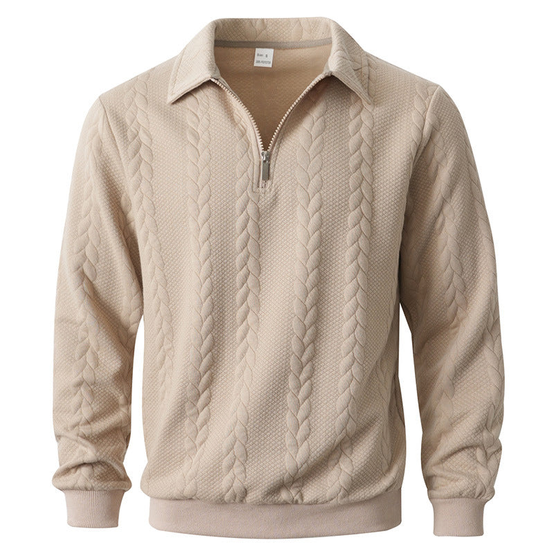 Alessandro™ | Polo Quarter Zip in Maglia Classica