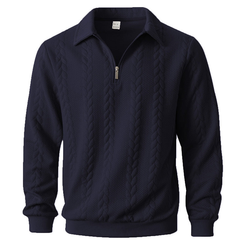 Alessandro™ | Polo Quarter Zip in Maglia Classica