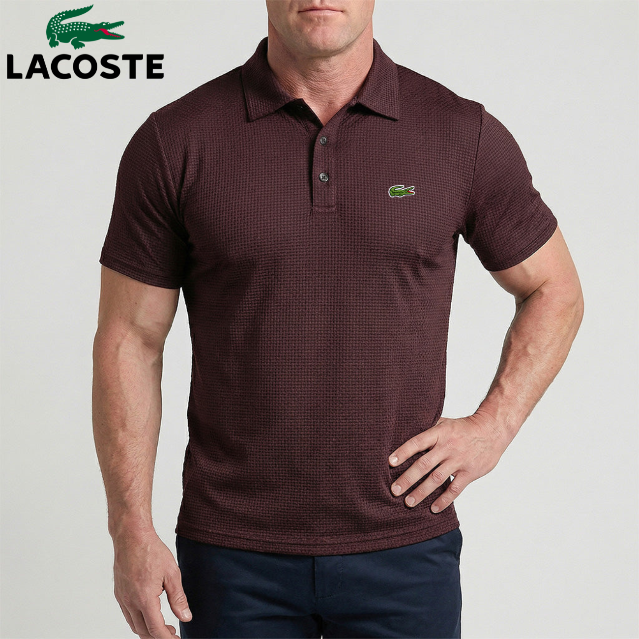 LC | Men's Tech Waffle Polo