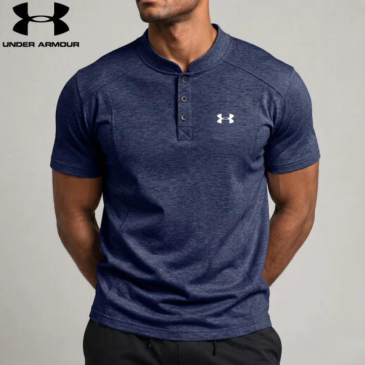 UA™ | Kinetic Performance Henley T-Shirt