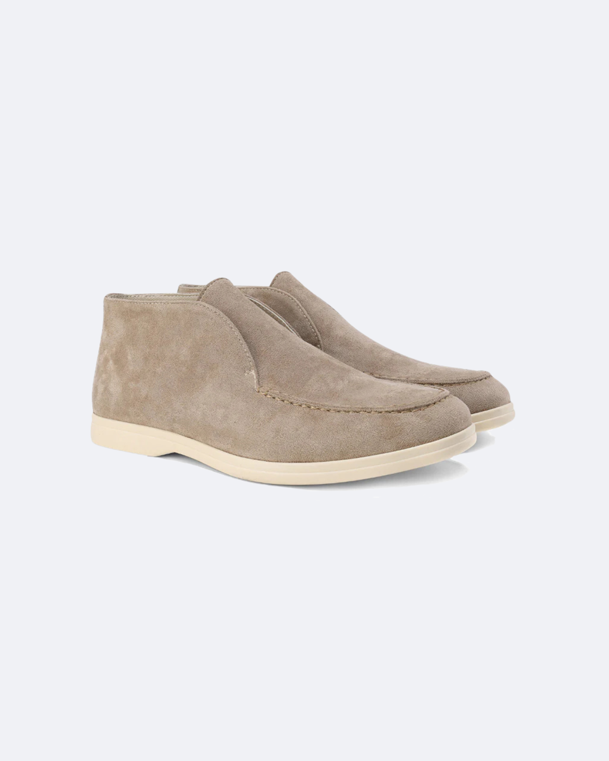 Luca High-Top Suede Loafers