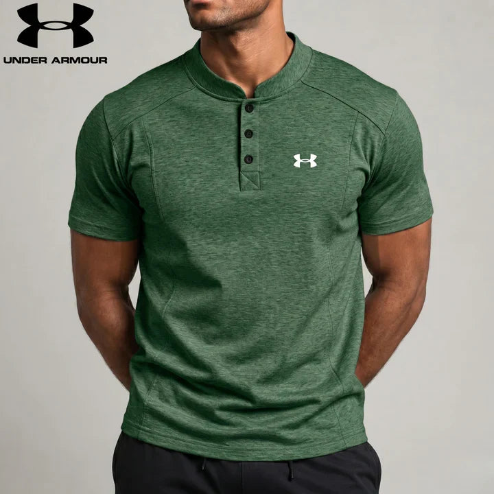 UA™ | Kinetic Performance Henley T-Shirt